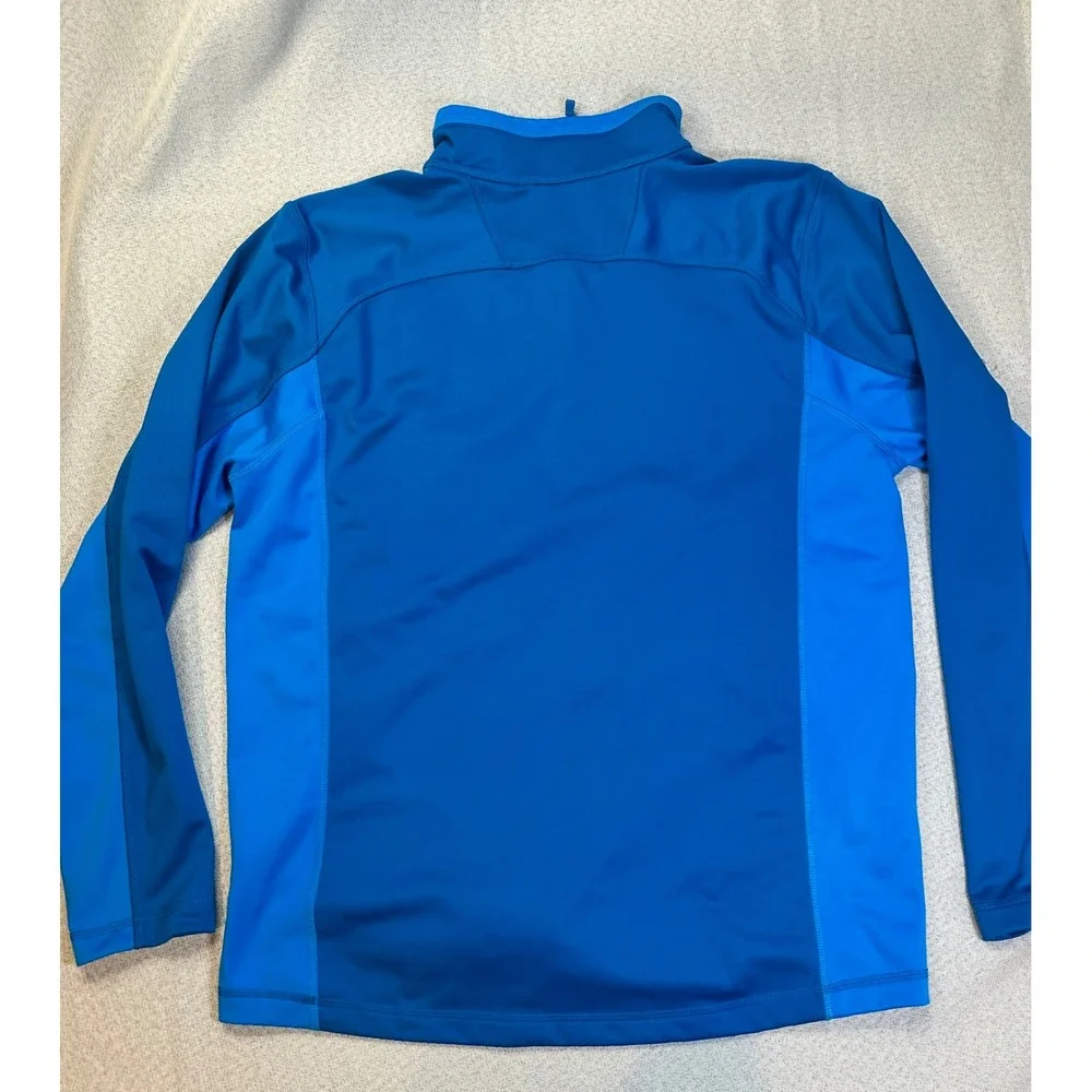 The North Face Mens Blue Quarter Zip Pullover Active Top NF00CP4A Size L